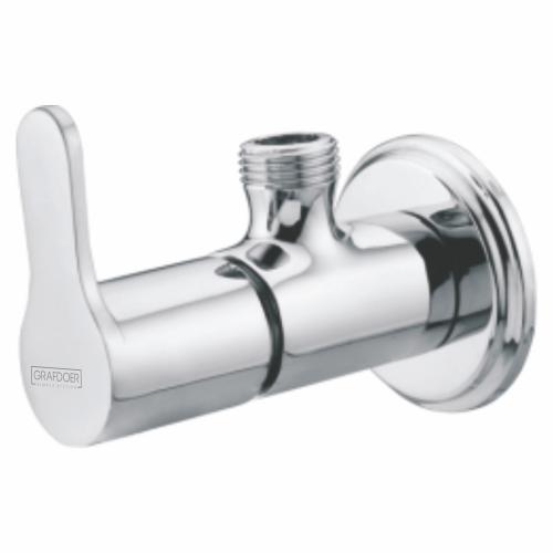 Angle Cock with Wall flange  Chrome